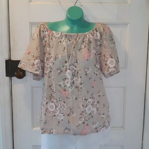 Vintage 1970s Lady Holiday blouse